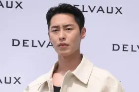 Lee Jae-Wook at DELVAUX renewal opening event 2023