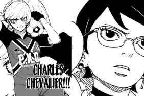 Charles Chevalier in Blue Lock, Sarada in Boruto Two Blue Vortex