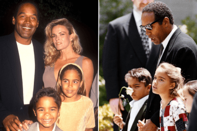 O.J. Simpson and Nicole Brown Simpson children